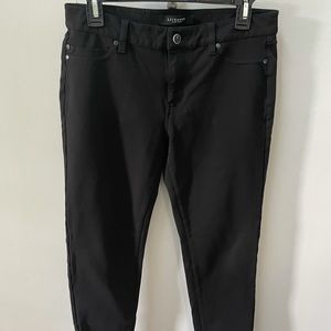 Liverpool Jeans Company, black stretch pant, Size 8/29, petite